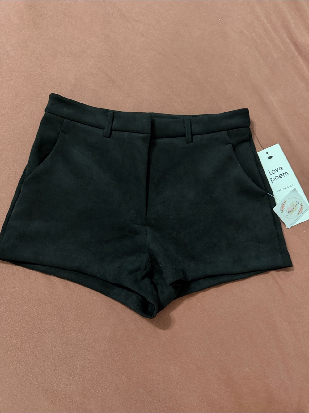 Black Women's Tailored Shorts